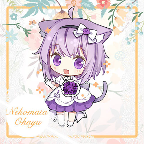 Hololive Vtuber Doujin Double-sided Acrylic Keychain Charm Wedding Version Volume.1