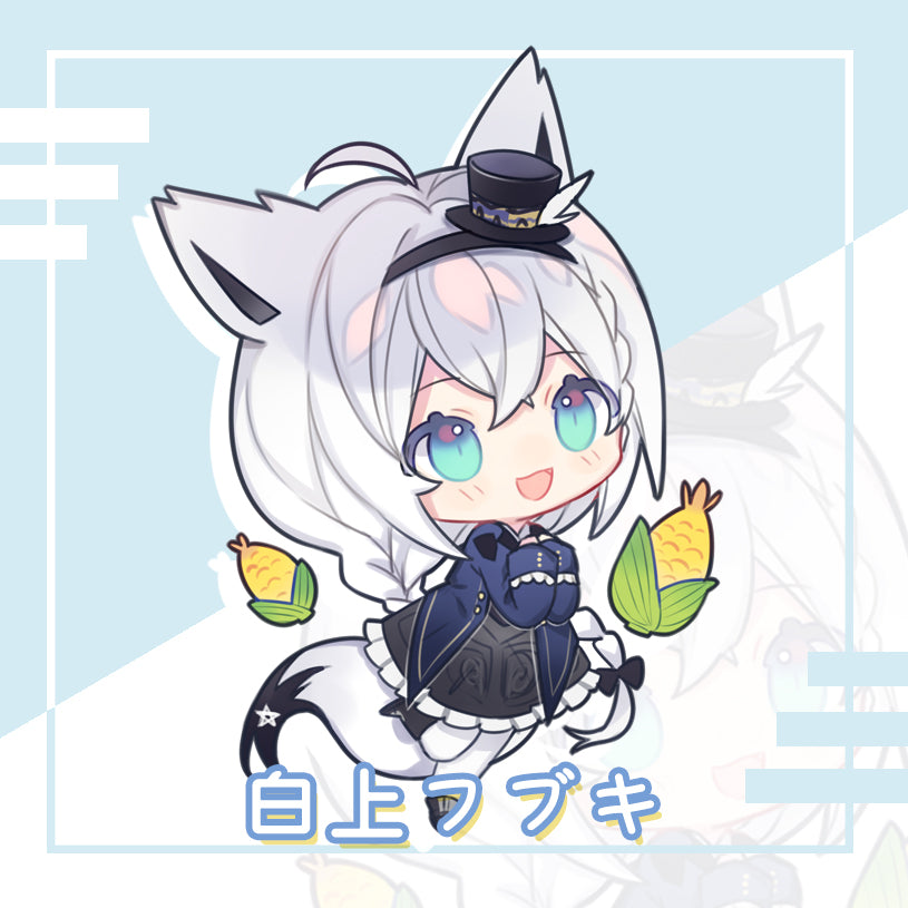 Hololive Vtuber Doujin Double-sided Acrylic Keychain Charm Volume.7