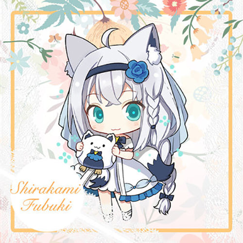 Hololive Vtuber Doujin Double-sided Acrylic Keychain Charm Wedding Version Volume.1