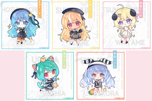 Hololive Vtuber Doujin Double-sided Acrylic Keychain Charm Volume.10