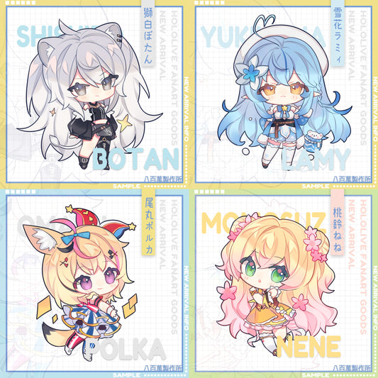 Hololive Vtuber Doujin Double-sided Acrylic Keychain Charm Volume.8