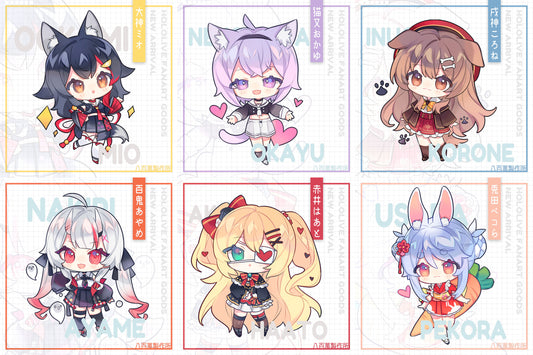 Hololive Vtuber Doujin Double-sided Acrylic Keychain Charm Volume.9