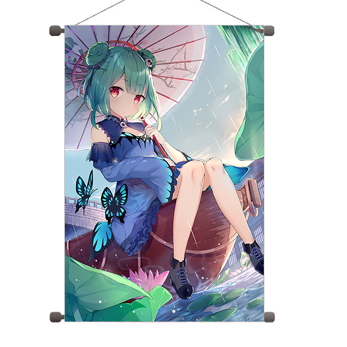 Hololive Vtuber Tapestry Wall Scroll Art Decoration B2 20 in x 28 in