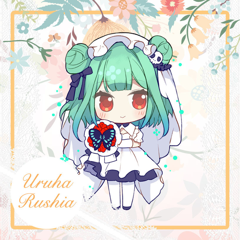 Hololive Vtuber Doujin Double-sided Acrylic Keychain Charm Wedding Version Volume.1