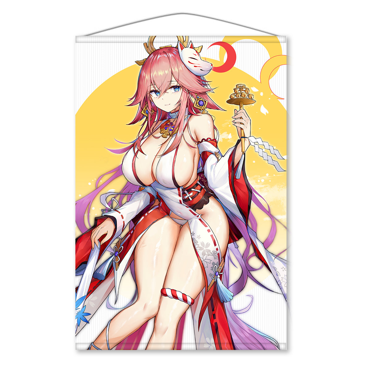 Genshin Impact Tapestry Wall Scroll Art Decoration B2 20 in x 28 in